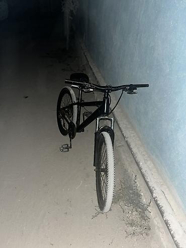 velosiped olympia: Qara rəngli dağ velosipedi - Güclü polad/alüminium tipli üçbucaq — 3