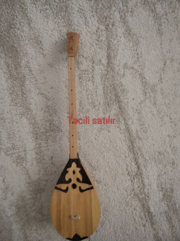 sintezator tecili satilir: Saz (xalq musiqi aləti) - Ağaçdan hazırlanmış klassik saz korpusu