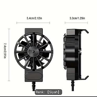 telefon kuller: USB ilə qoşulan mobil telefon soyuducusu (klipsli) - Güclü — 3