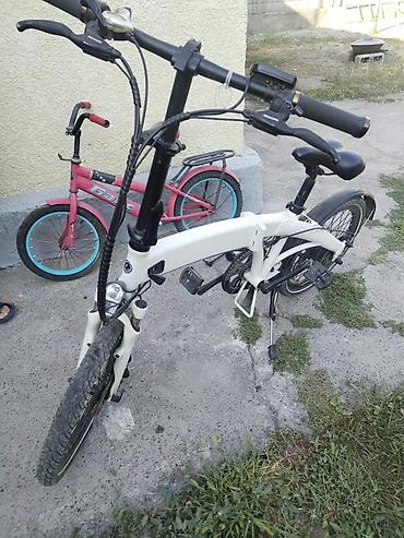 12 9: Складной городской велосипед 20" - Рама складная алюминиевая, быстрый — 1