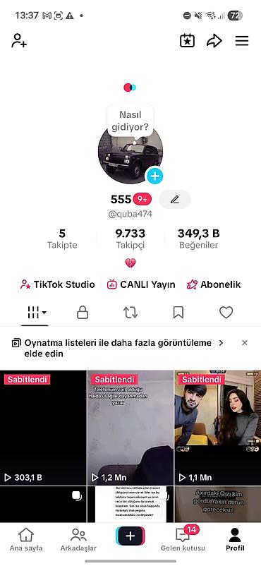 massaj xidmeti: Xidmət: TikTok profilinin təqdimatı və kontent səhifəsi - Platforma — 1