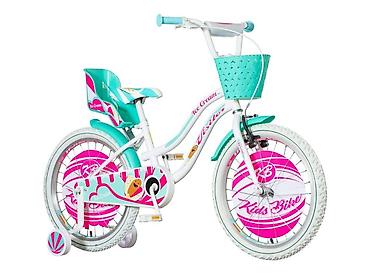 vespa za devojcice: Bicikl Visitor Kids Ice Cream 20" – belo/tirkiz perla Šifra — 1