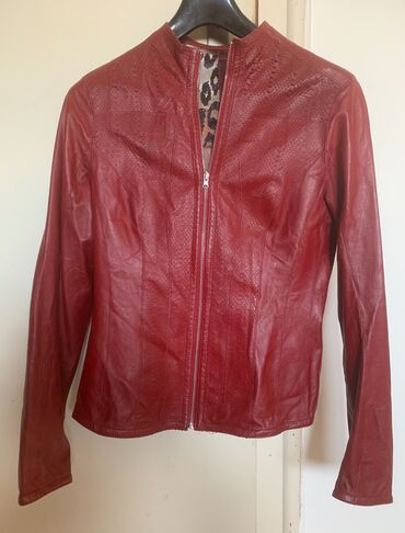 divan sako sa postavom crveni: Nova kožna jakna, vel M
