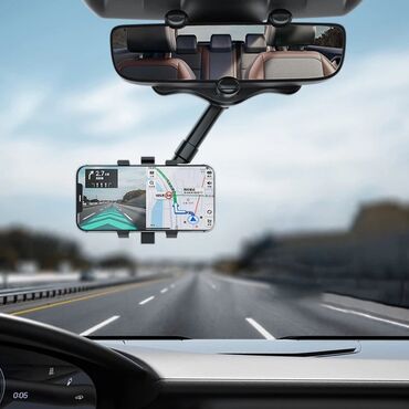 держатель телефона авто: Крепление для телефона на зеркало заднего вида, крутится на 360