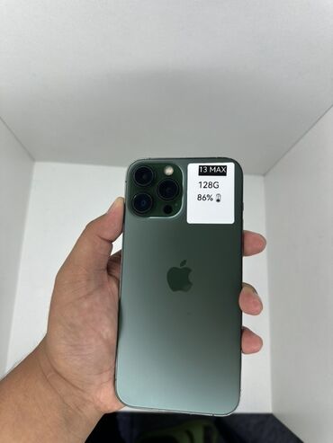 сотовые телефоны сименс: IPhone 13 Pro Max, Колдонулган, 128 ГБ, Alpine Green