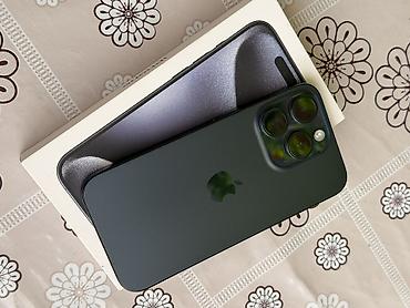 iphone 15 pro almaq: IPhone 15 Pro, 128 GB, Göy — 1