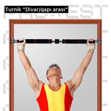 турник настенный купить: 🏋️‍♂️ Yeni Nəsil Divar və Qapıarası Turnik! Ev şəraitində rahat və