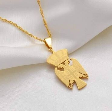 Ogrlice: Lanac sa priveskom
Cena 1300din — 3