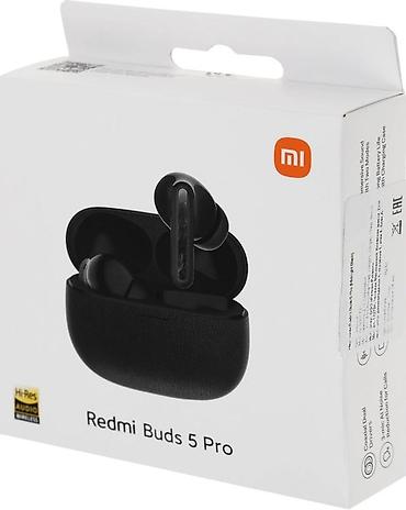 redmi buds air 7: Беспроводные вакуумные наушники, Xiaomi, Redmi Buds 5 Pro, Б/у — 1