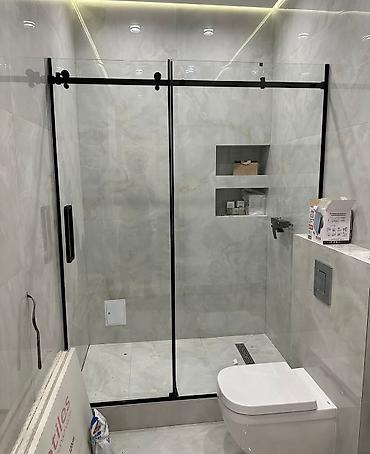 Душевые перегородки и ограждения: Стеклянные душевые перегородки под ключ Минимализм, стиль и комфорт в — 4