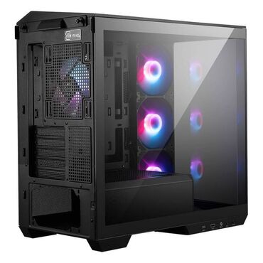 Korpuslar: MSI Gaming Case MAG PANO 100R PZ Black / White • Üst, yan və alt — 2