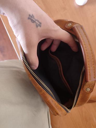 Классические сумки: Сумка через плечо BUGU из натуральной кожи писать на ватцап - — 12