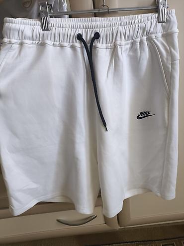 бел: Эркектердин шортасы, XL, Nike, Жаңы, түсү - Ак, Акылуу жеткирүү — 2