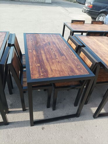 Столы для кафе: Мебель для сада. Скамейка. Садовый стол Уличный туалет. Летний душ — 21