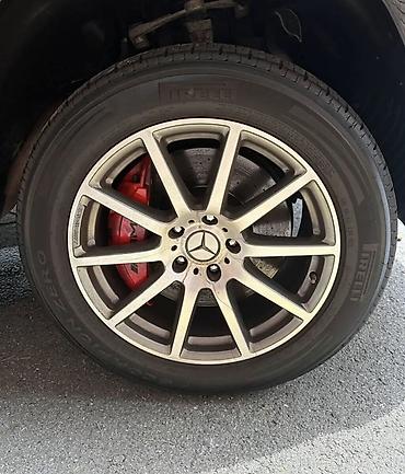 pir: Литые диски Mercedes-Benz + шины Pirelli Scorpion Zero - Оригинальные — 4