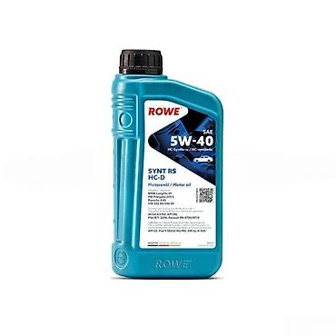 Автомобильные масла: Mühərrik yağı "Rowe HIGTEC SYNT RS HC-D SAE 5W-40 1 LT"Rowe HIGTEC — 1