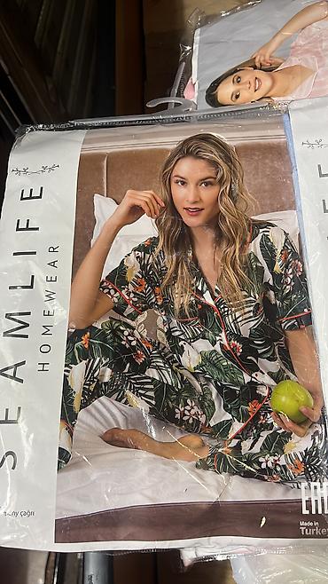 Пижамы: Пижама, Сатин, Турция, Все размеры — 7