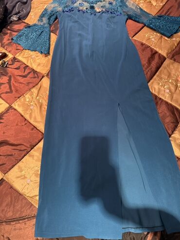 Women's Pants: Tünd göy tonlarda zərif ziyafət geyimi