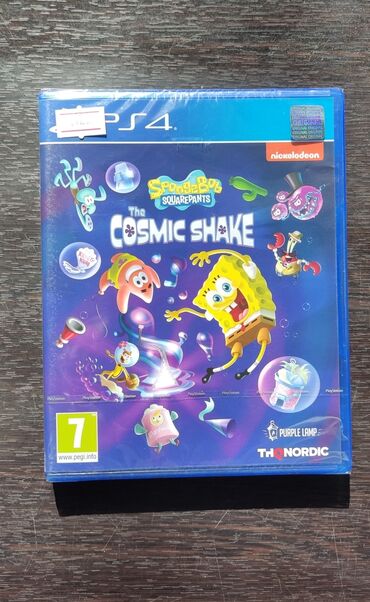 Видеоигры и приставки: Ps4 üçün sponge bob cosmic shake oyun diski. Tam yeni, original
