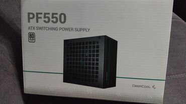 системы охлаждения для корпуса: Блок питания, Новый, DeepCool, 550 Вт, 80 Plus, 550 Вт