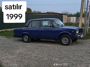 mapet satilir: Satılır: VAZ 2107, 1999 il buraxılışı - Kuzov: sedan, rəng – tünd — 1
