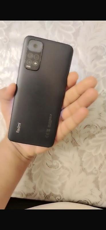 redmi note 11 qiyməti: Redmi Note 11, 128 GB, rəng - Qara, Qırıq — 1