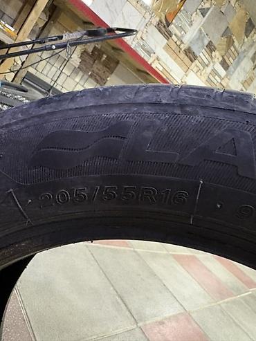 14 lük disk: Lassa firmasidi İki ədəd yay tipli avtomobil şini - Ölçü: 205/55 R16 — 5
