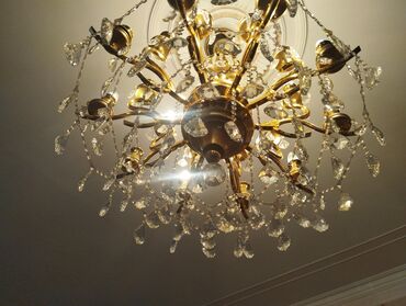 Məişət məhsulları: Çılçıraq, 10 və daha çox lampa, Metal