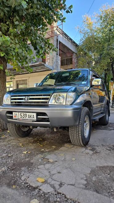 баткен машина: Toyota Land Cruiser Prado: 1998 г., 3 л, Автомат, Дизель, Жол тандабас