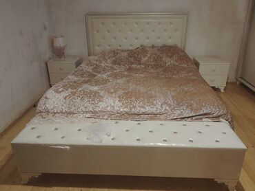 гладильная доска тумба: Односпальная кровать, 2 тумбы, Турция, Б/у
