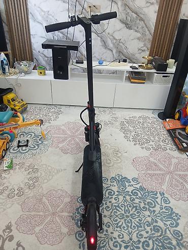 2 el scooter: Qet tezedı karobkadan sokub 1 defe yoxlamaq ucun surmusem.Baxan kımı — 6