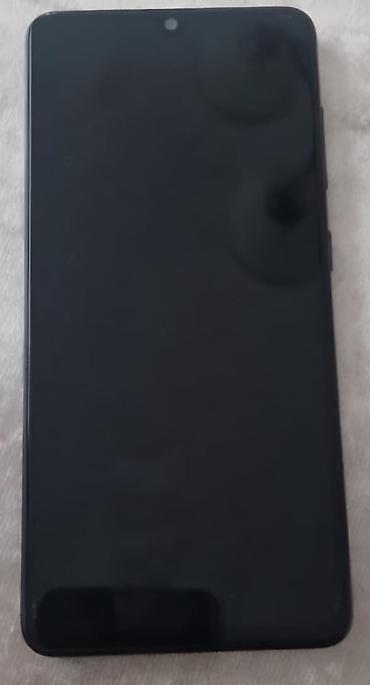 Mobil telefon və aksesuarlar: Samsung Galaxy A41, rəng - Qara, Barmaq izi — 1