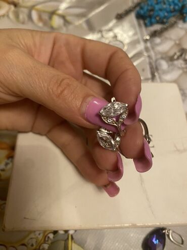 Bijuteriya dəstləri: Qadın aksesuarları dəsti - Üzüklər: Gümüş tonunda bir neçə halqa — 9