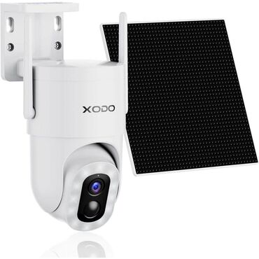 ikinci el kameralar: Kamera 4G sim kartli SOLAR 360° smart kamera 3MP Full HD 64gb yaddaş