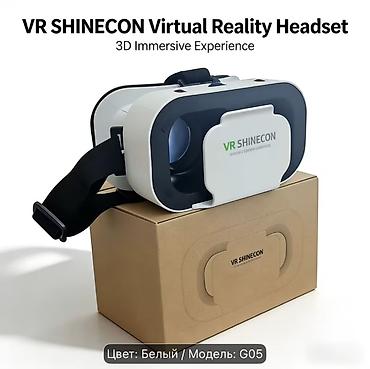 вр очки htc vive: VR-очки для смартфона VR BOX5 — модель G05, цвет белый. Очки Виар — 6
