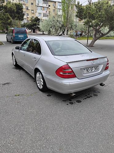 w211 duman: Mercedes-Benz E-Class (W211) sedan - Kuzov: 4 qapılı sedan, gümüşü — 8