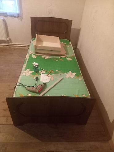 2 спальная кровать: İkili birləşən taxta çarpayı dəsti - Material: laminat/taxta — 6