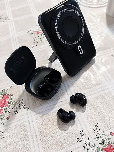 redmi airdots 2s: Yeni Simsiz (Bluetooth) Qulaqcıqlar, Xiaomi, rəng - Qara — 3
