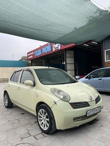 продажа авто хонда фит: Nissan Март: 2003 г., 1.4 л, Автоматтык, Газ, Хетчбек