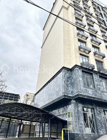 срочно продаётся 1 комнатная квартира в районе ошского рынка по улице кенсуйская: 2 комнаты, 74 м², Элитка, 9 этаж, ПСО (под самоотделку)