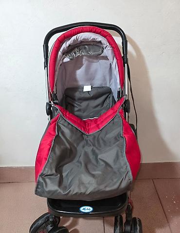 kidilo коляска 3 в 1: Uşaq arabası – “My Baby” brendi, qırmızı/boz rəng. Xüsusiyyətlər: - 3 — 7