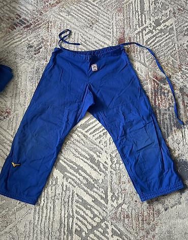 ич май: Мужской спортивный костюм, M, L, Mizuno, Б/у, цвет - Синий, Самовывоз, Бесплатная доставка — 2