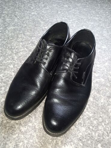 кожаный туфли: Etor туфли мужской черный Б/У размер 39-41 Покупал в 2022 один раз