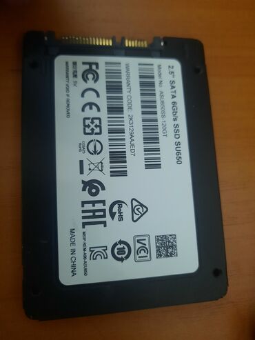 жёсткий диск внешний: Маалымат алып жүрүүчү, Колдонулган, ADATA, SSD, 128 ГБга чейин, 2.5", ПК үчүн
