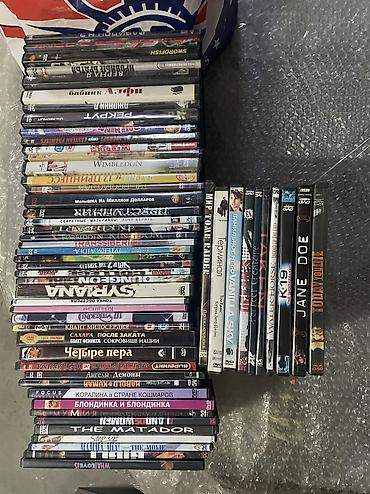 CD, DVD disklər: 55 ədəd DVD film kolleksiyası satılır (İngilis və Rus dillərində) – — 2
