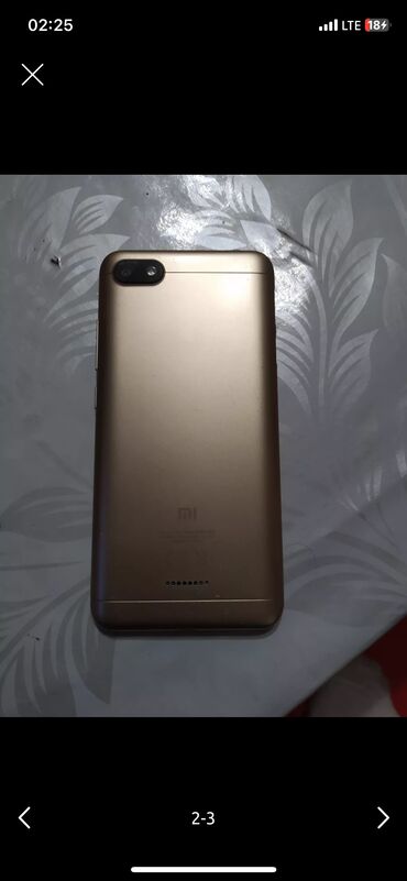 телефон пока x3: Xiaomi, Redmi 6A, 16 ГБ, цвет - Серый, 1 SIM
