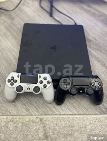 PS4 (Sony Playstation 4): Salam ps4 slim ideal vəziyətdə usta üzü görmüyün 1tb yaddaş✅ 2