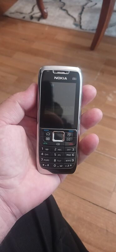 телефоны нокиа в баку цены: Nokia E51, цвет - Черный, Кнопочный