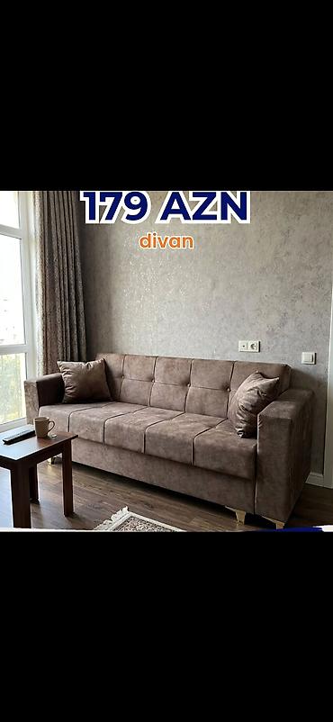 Divanlar: Çevrilə bilən divan – çoxfunksiyalı model - Oturacaqdan yataq — 3