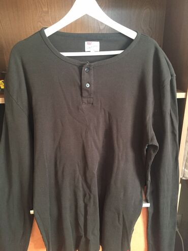 Мужская одежда: Рубашка LeviS, 2XL (EU 44), цвет - Черный